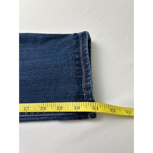 KUT from the Kloth Womens Size 4 Blue Denim Straight Leg Jeans Low Rise Y2K - Picture 9 of 10